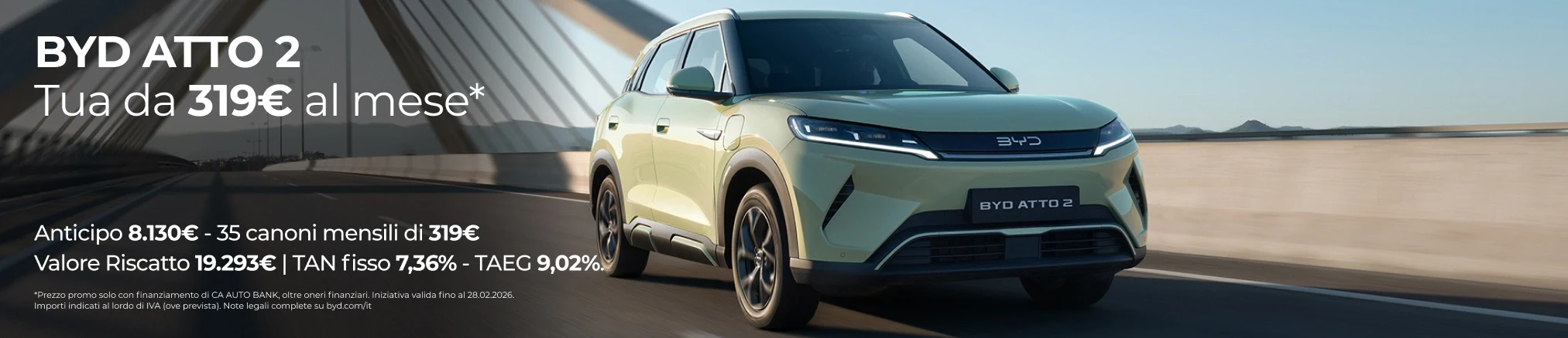 Offerte e promozioni ag真人平台 ATTO 2 con Leasing Privati