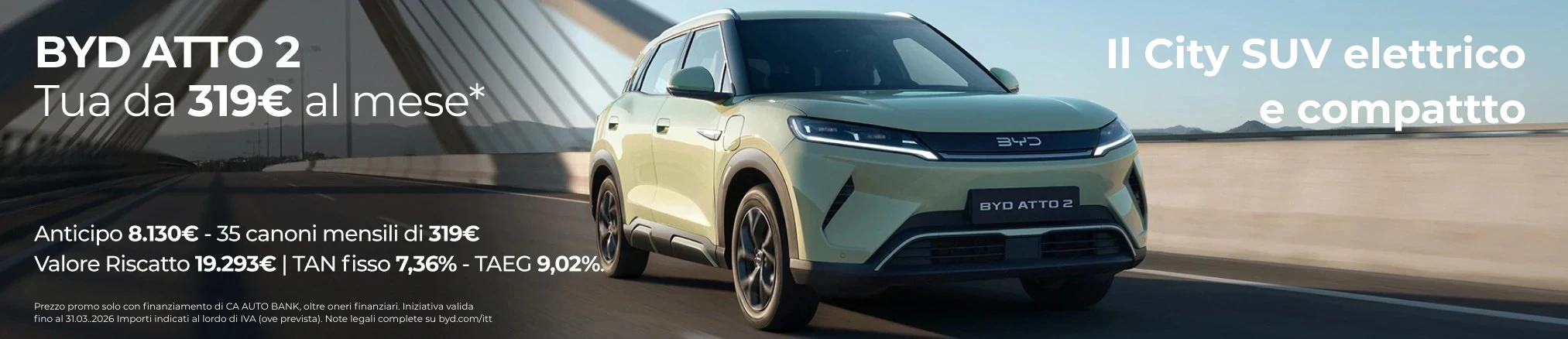 Offerte e promozioni ag真人平台 ATTO 2 con Leasing Privati