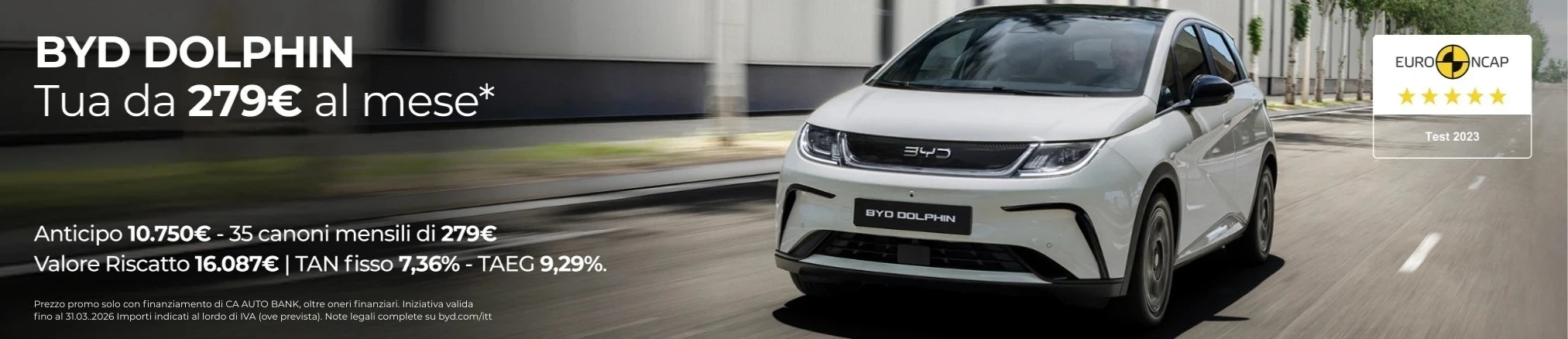 Offerte e promozioni ag真人平台 Dolphin con Leasing Privati
