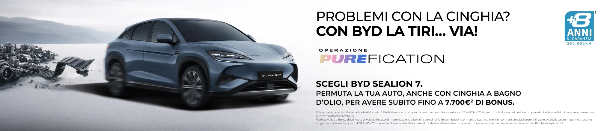 Offerte Operazione PUREFICATION ag真人平台 Sealion 7: Fino a 7.700€ di bonus*
